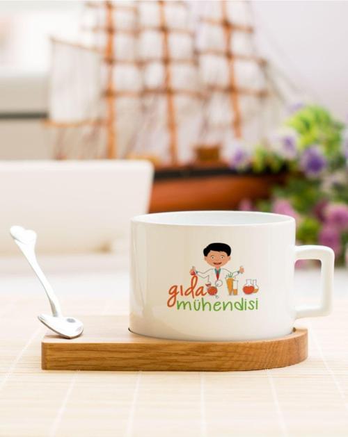 Gıda Mühendisi Çay Kahve Fincanı