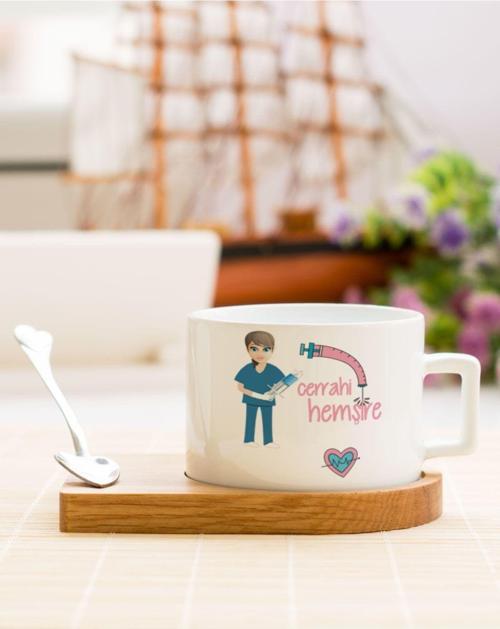 Cerrahi Hemşire Çay Kahve Fincanı