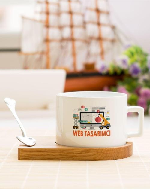 Web Tasarımcı Çay Kahve Fincanı