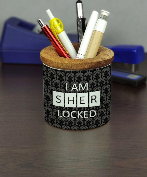 I Am Sherlocked Seramik Kalemlik