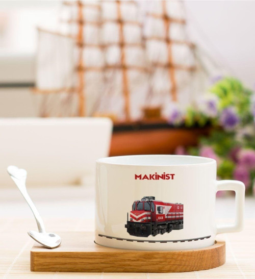 Makinist Çay Kahve Fincanı