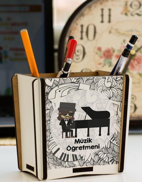 Müzik Öğretmeni Kalemlik