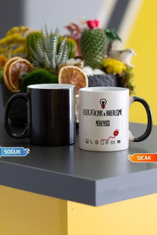 Elektronik Ve Haberleşme Mühendisi Sihirli Kupa Bardak