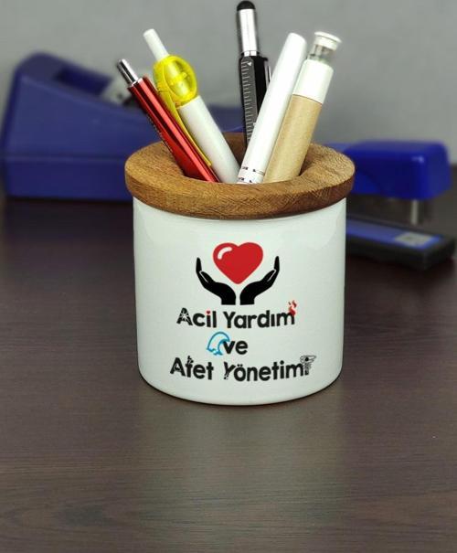 Acil Yardım Ve Afet Yönetimi Seramik Kalemlik
