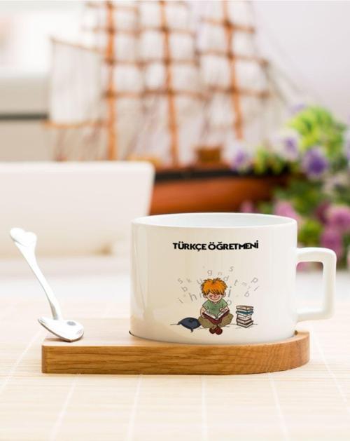 Türkçe Öğretmeni Çay Kahve Fincanı