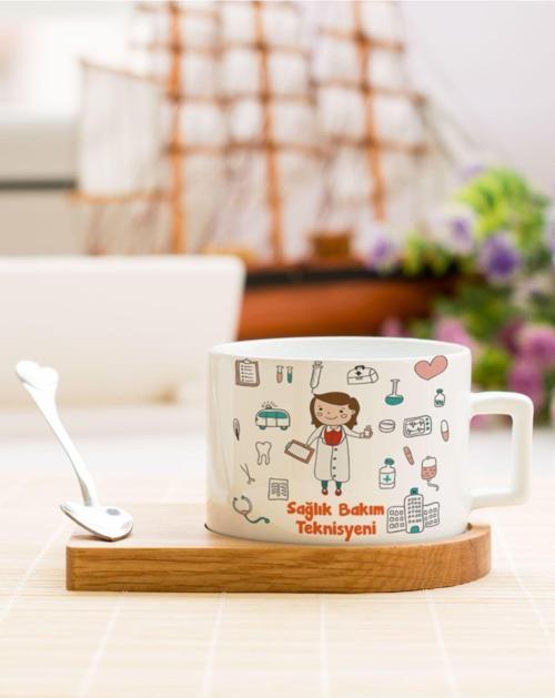 Sağlık Bakım Teknisyeni Çay Kahve Fincanı