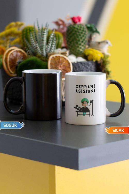Cerrahi Asistanı Sihirli Kupa Bardak