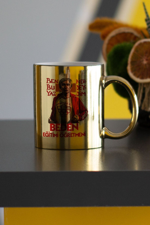 Beden Eğitimi Öğretmeni Gold Kupa Bardak