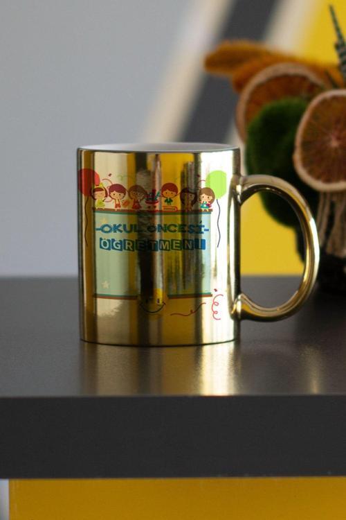Okul Öncesi Öğretmeni Gold Kupa Bardak