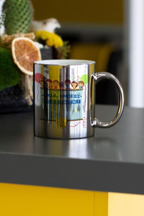 Okul Öncesi Öğretmeni Gümüş Kupa Bardak