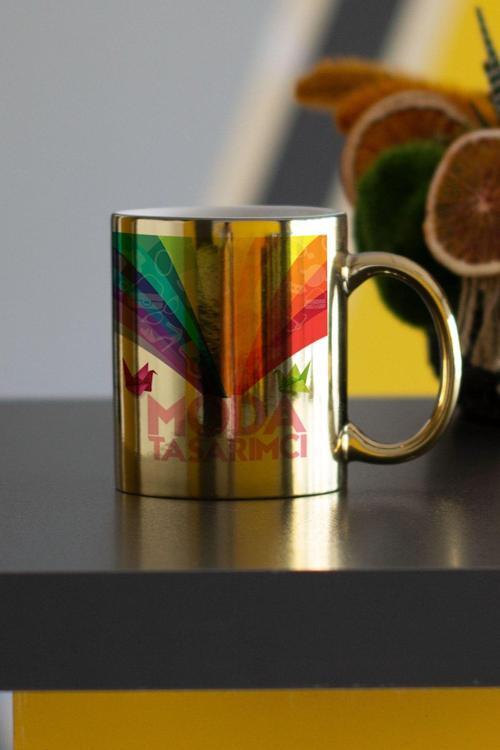 Moda Tasarımcı Gold Kupa Bardak