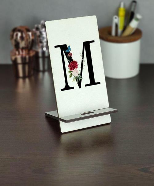 M Harfi Telefon Standı