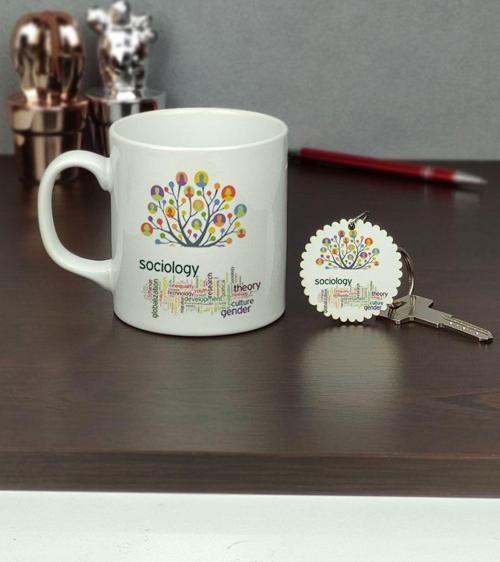 Sosyolog Kupa Bardak Ve Anahtarlık Set