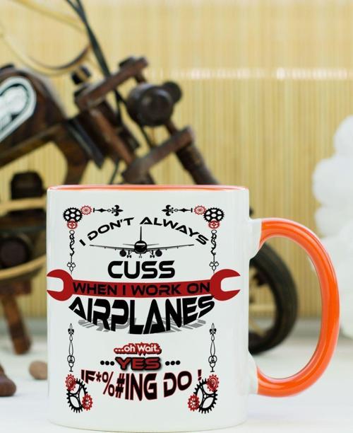 Airplanes Kupa Bardak Turuncu