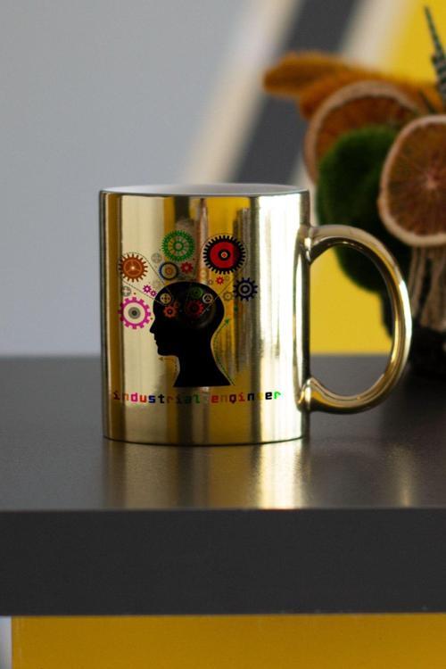 Industrail Engineering Gold Kupa Bardak