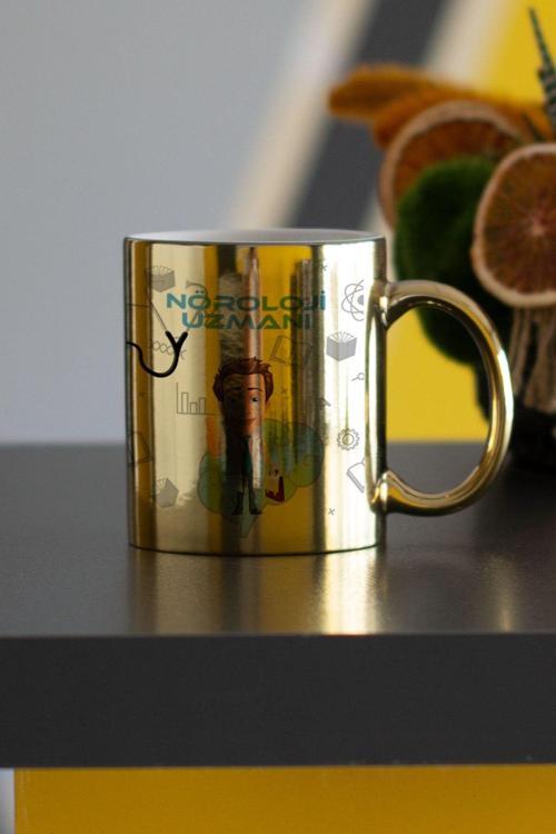 Nöroloji Uzmanı Gold Kupa Bardak