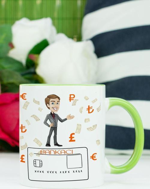 Bankacı Kupa Bardak Yeşil