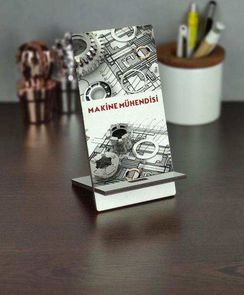 Makine Mühendisi Telefon Standı
