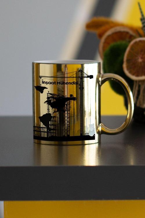 Inşaat Mühendisi Gold Kupa Bardak
