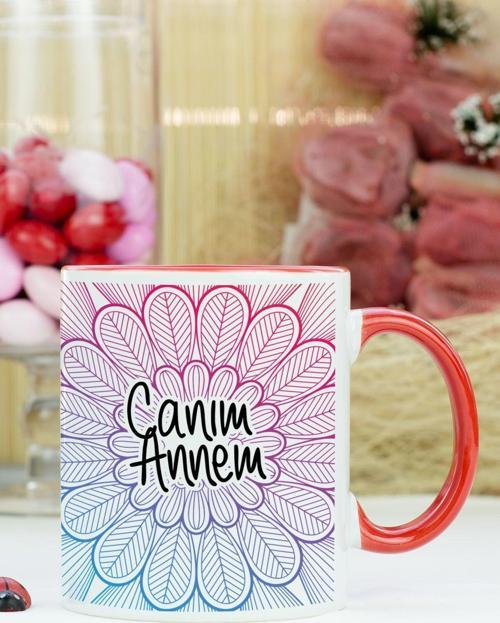 Canım Annem Kupa Bardak Kırmızı