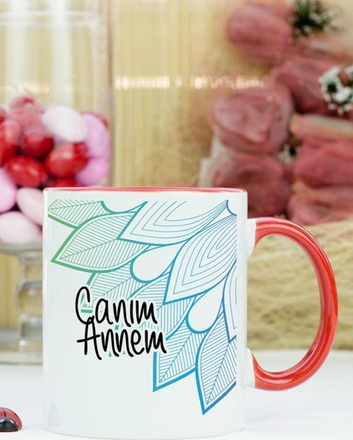 Canım Annem Kupa Bardak Kırmızı