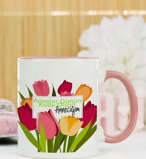 Anneler Günü Hediyesi Kupa Bardak Pembe