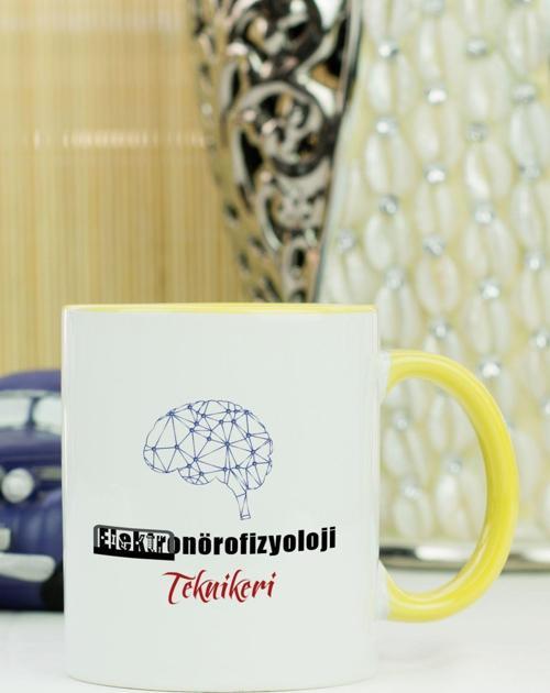 Elektronörofizyoloji Teknikeri Kupa Bardak Sarı