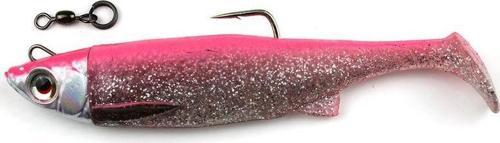 3d Tpe Minnow Jig 23gr 10cm Pink Glitt