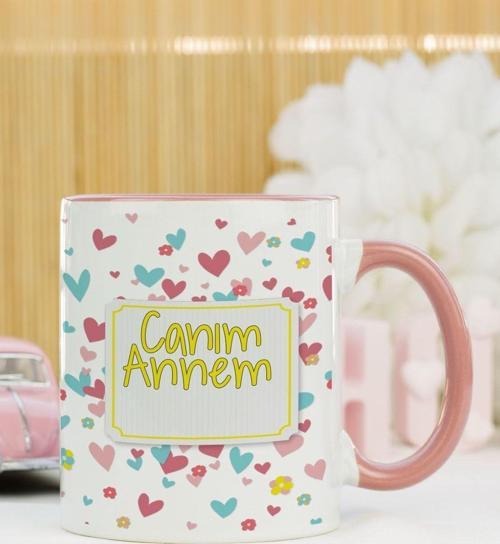 Canım Annem Kupa Bardak Pembe
