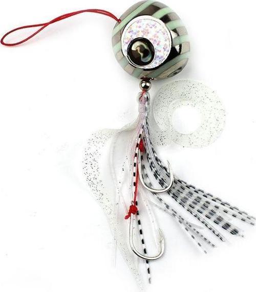 Cuttle Eye 100gr Silver Zebra Glow