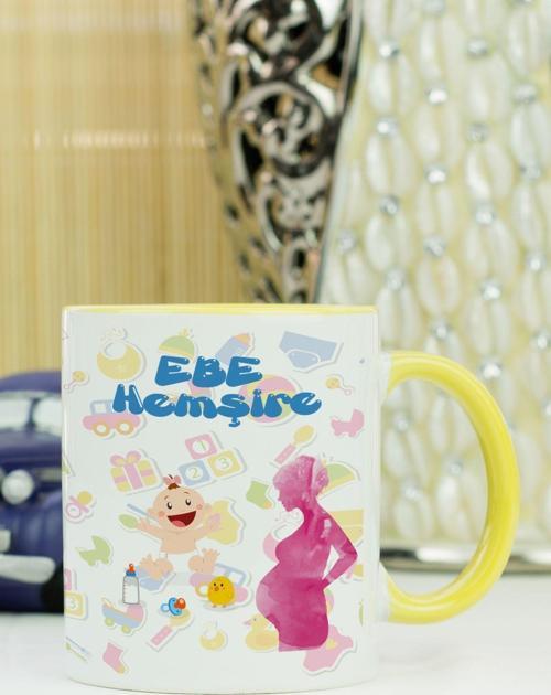 Ebe Hemşire Kupa Bardak Sarı