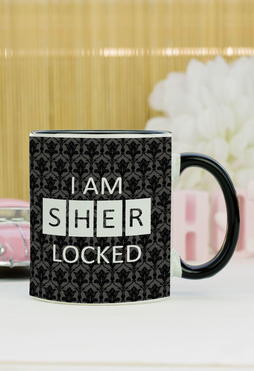 I Am Sherlocked Kupa Bardak Siyah