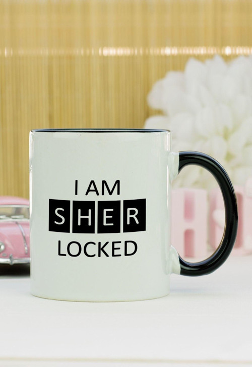 I Am Sherlocked Kupa Bardak Siyah