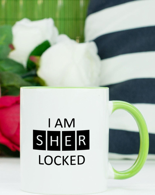 I Am Sherlocked Kupa Bardak Yeşil