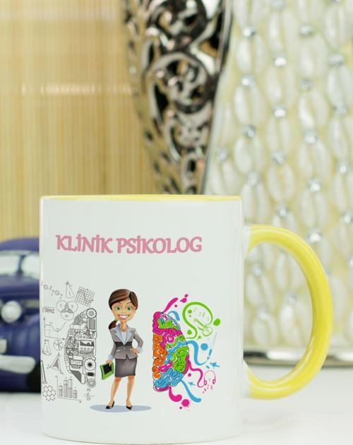 Klinik Psiolog Kupa Bardak Sarı