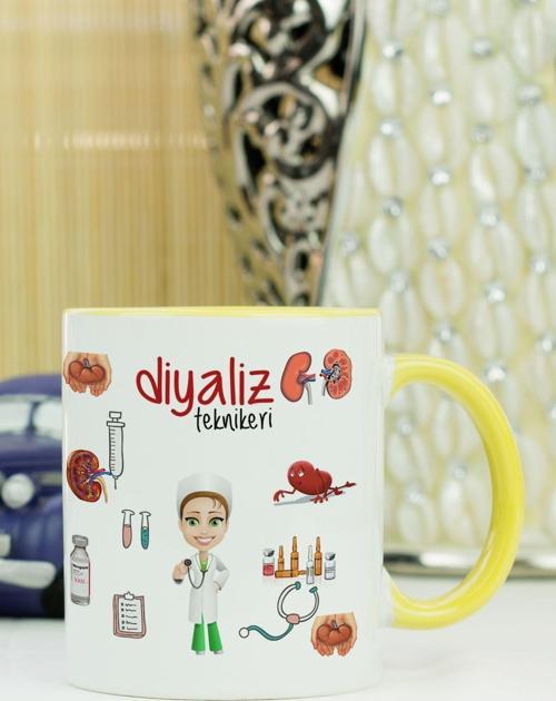 Diyaliz Teknikeri Kupa Bardak Sarı