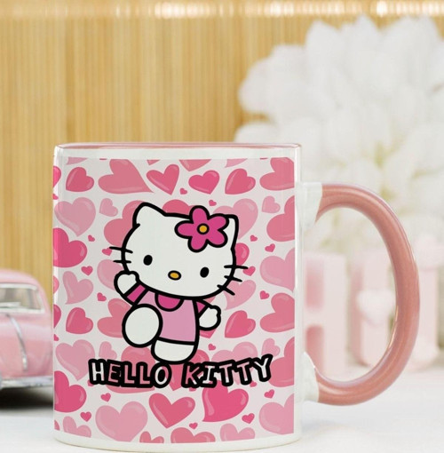 Hello Kitty Kupa Bardak Pembe