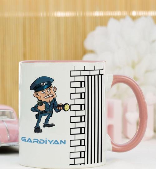 Gardiyan Kupa Bardak Pembe