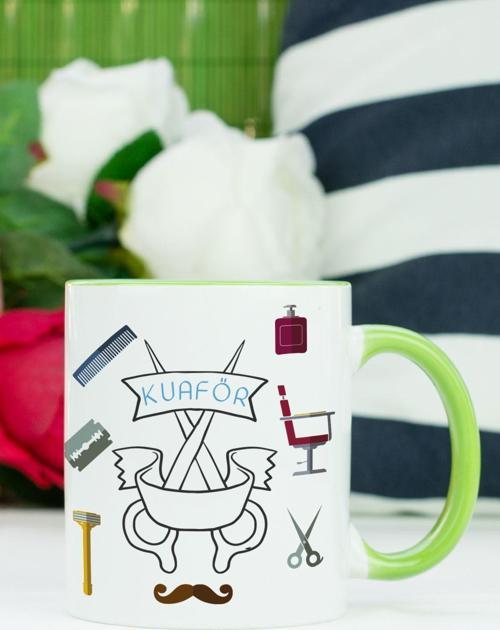 Kuaför Kupa Bardak Yeşil