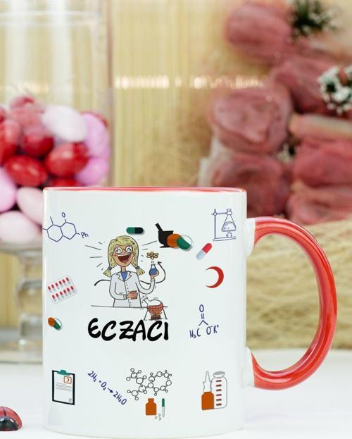 Eczacı Kupa Bardak Kırmızı