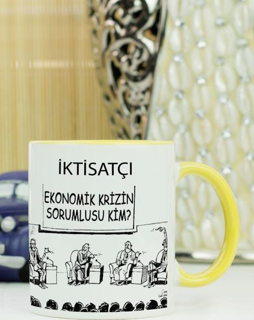 İktisatçı Kupa Bardak Sarı