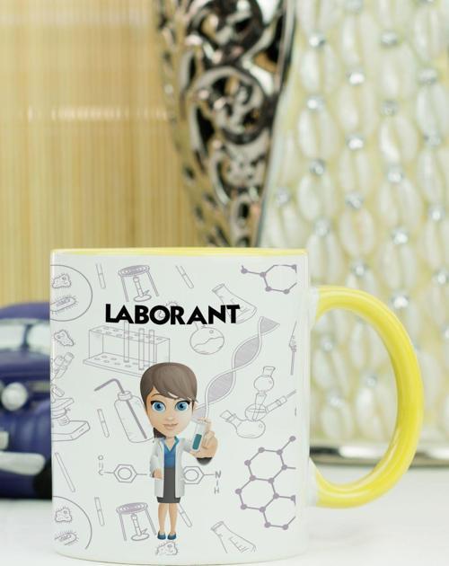 Laborant Kupa Bardak Sarı