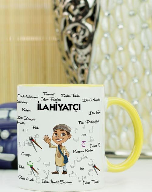 İlahiyatçı Kupa Bardak Sarı