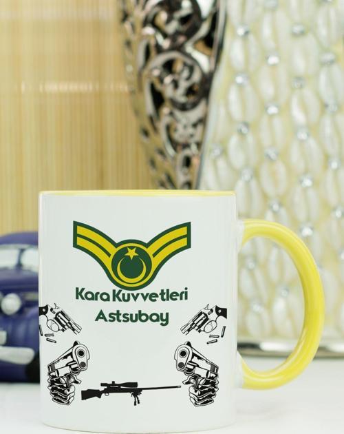 Kara Kuvvetleri Astsubay Kupa Bardak Sarı