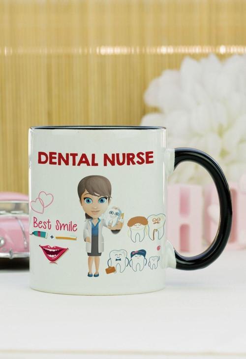 Dental Nurse Kupa Bardak Siyah