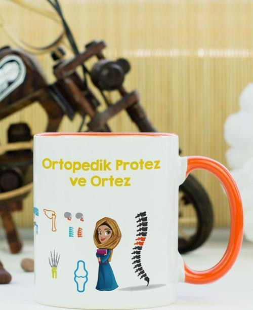 Ortopedik Protez Ve Ortez Kupa Bardak Turuncu