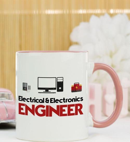 Electrical And Electronics Engineer Kupa Bardak Pembe