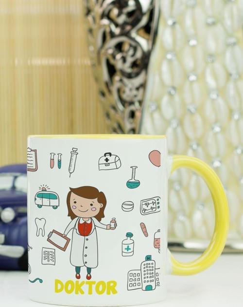 Doktor Kupa Bardak Sarı