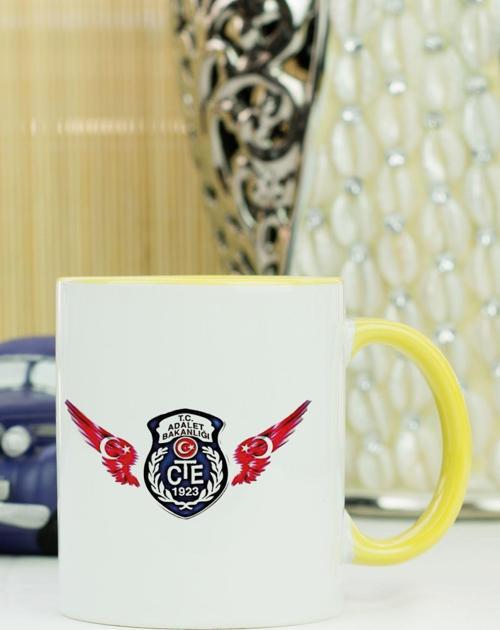 İnfaz Koruma Memuru Kupa Bardak Sarı