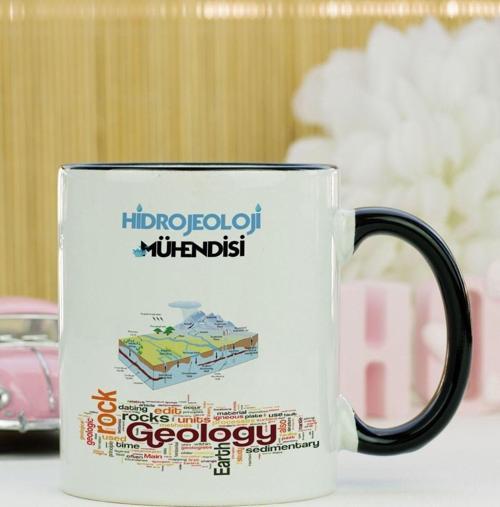 Hidrojeoloji Mühendisi Kupa Bardak Siyah